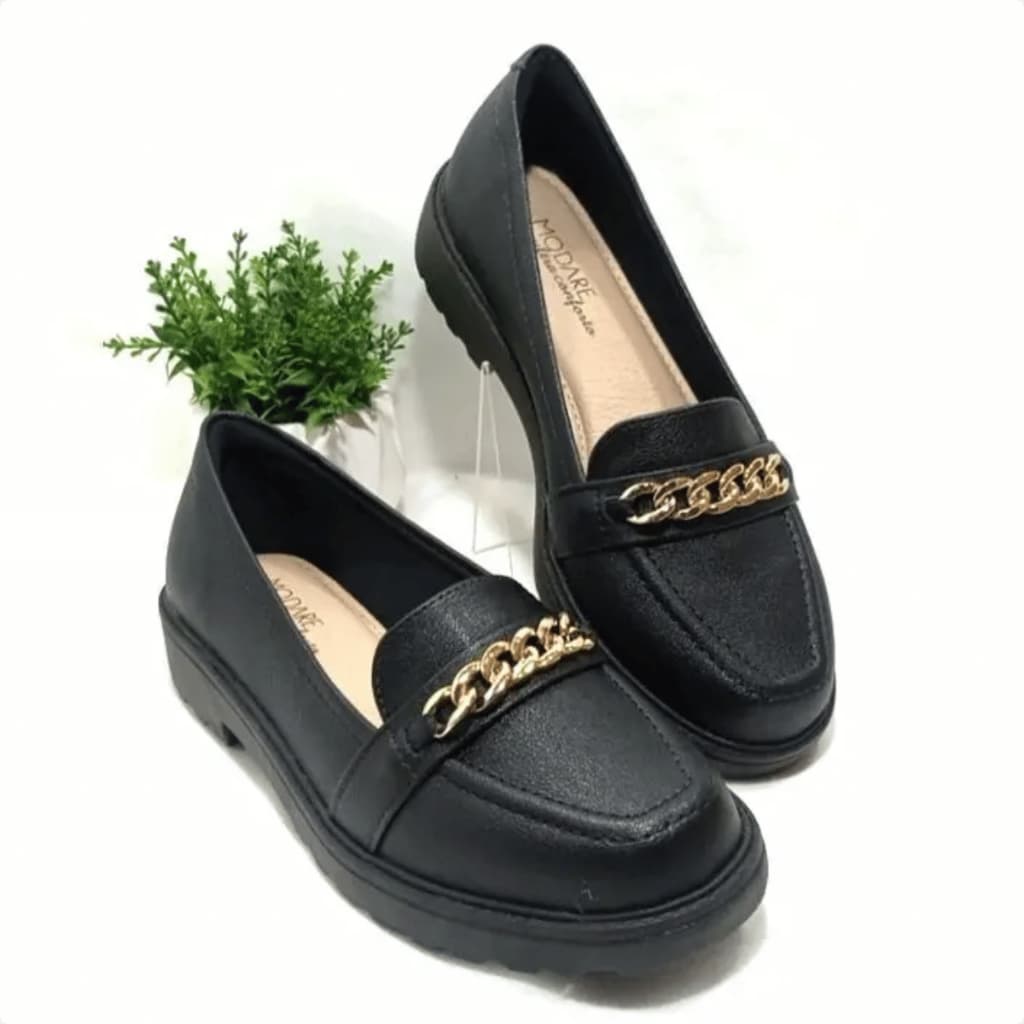 Mocassim  Modare Tratorado Feminino Ultra Conforto Ortopédico Facite Esporão Original