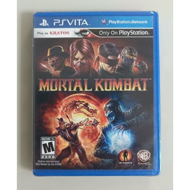 Mortal Kombat PS Vita LACRADO Mortal Kombat PS Vita NOVO