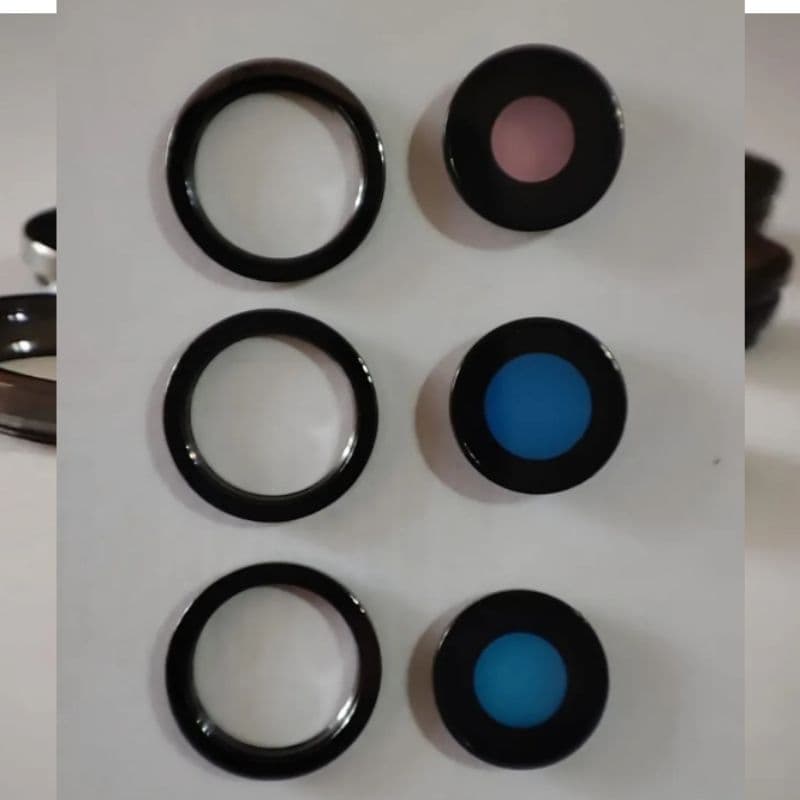 Kit 3 Aro + Lente Para iPhone 13 Pro Max /iPhone 13 Pro Com Aro Suporte Lente da Câmera de Vidro Traseiro Lente Vidrinho