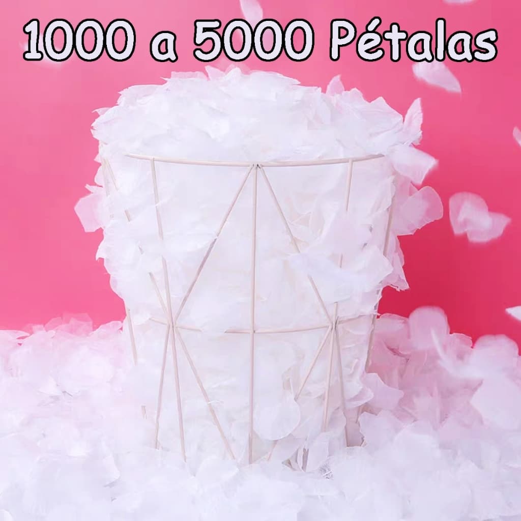1000 a 5000 Pétalas De Rosas Artificiais Brancas Decoração Casamento Festas Dias Dos Namorados