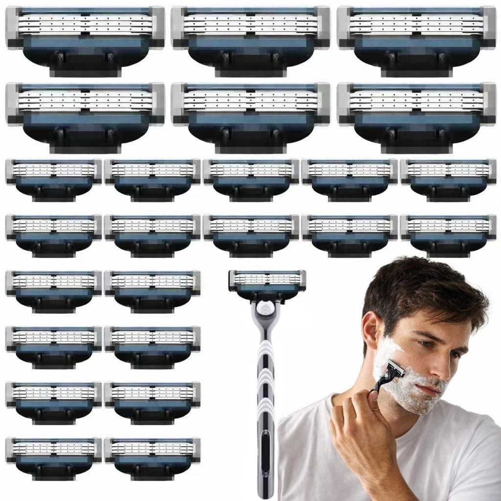 kit 16 Mach 3 Barbeador ManualMasculino De Seguranca Facial BarbearDepilaco Mach3barbeador manual