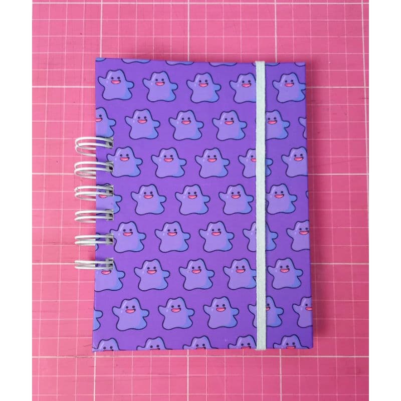 Bloco Espiral Sketchbook caderno de Desenho pokemon Ditto - arte ditto  pokemon