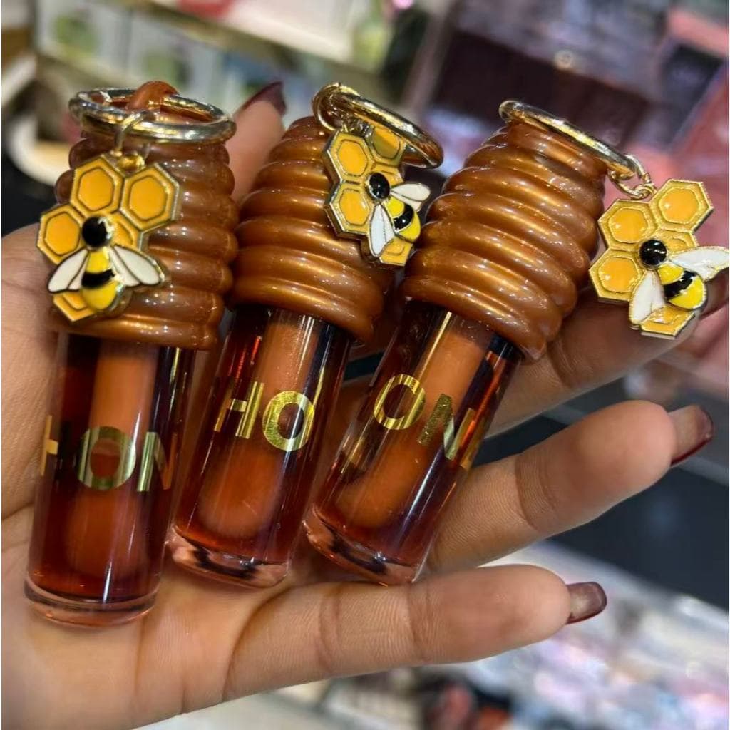 Gloss Labial Hidratante Mel Chaveiro Lua E Neve Lip Gloss 368