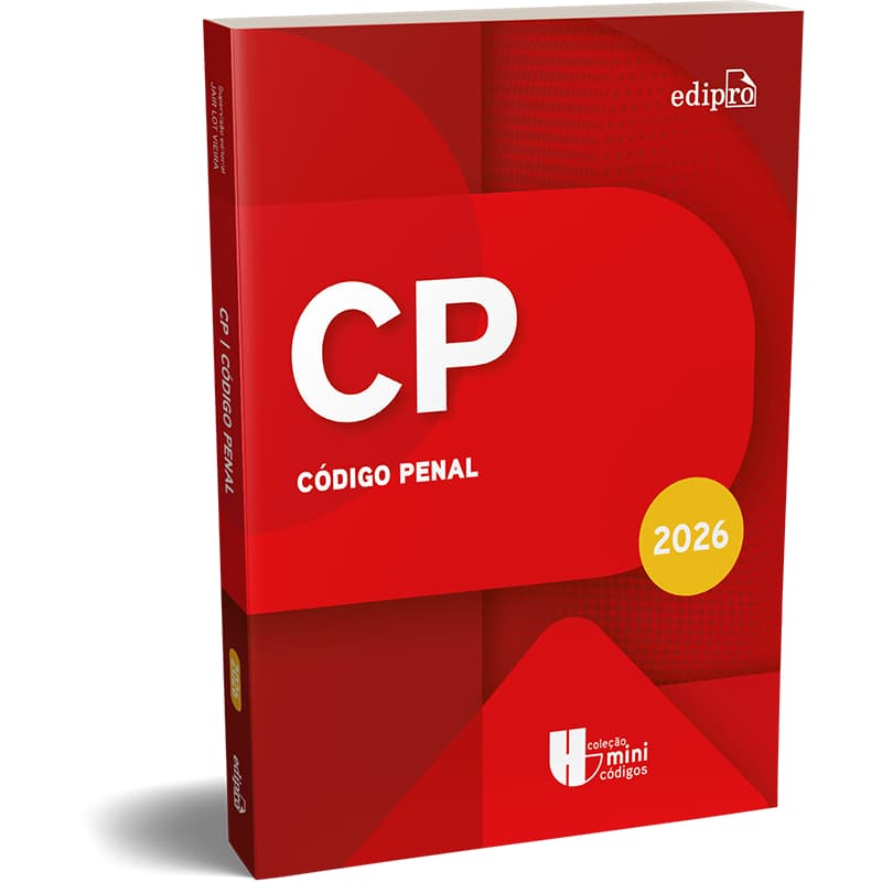 Código Penal 2026 - Coleção Mini Códigos 2026 - Livros de direito (LANÇAMENTO)