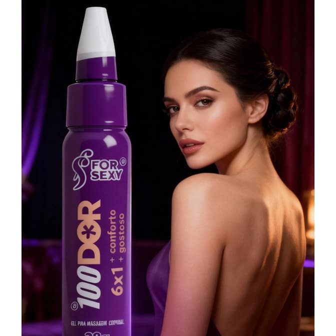ForSexy Gel Massagem Anal 6x1 28g