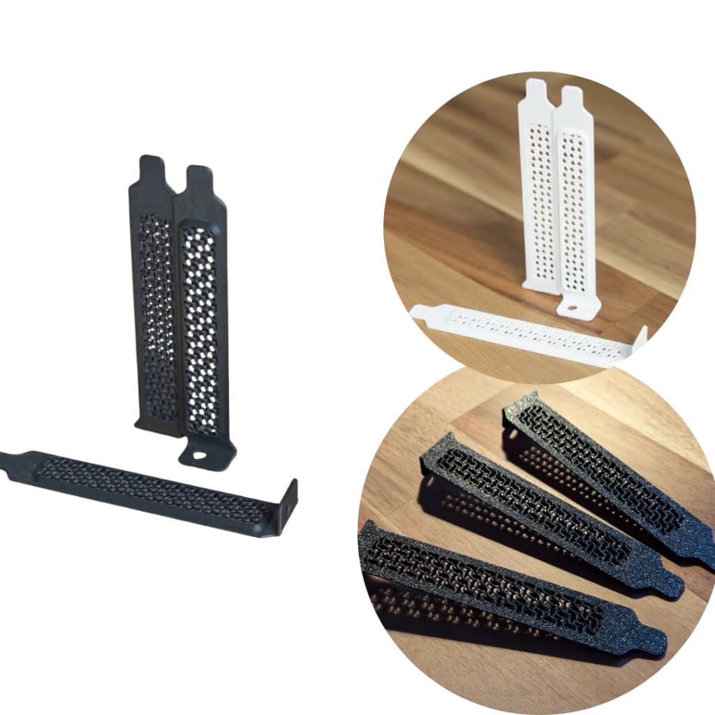 Espelho Traseiro De Expansão PCI Para Gabinete – Kit Com 7