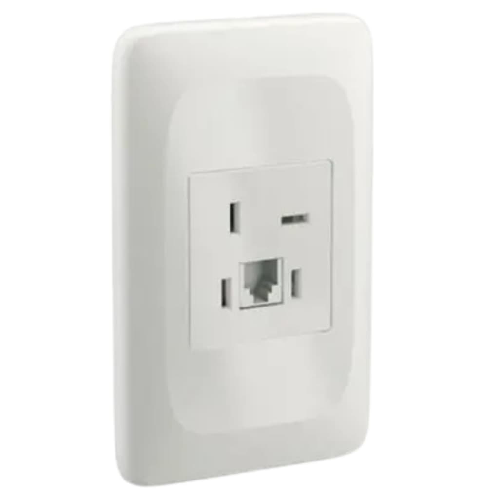 Telebras Rj11 Tomada Telefone Antigo 4x2 Lorenzetti/Zuli