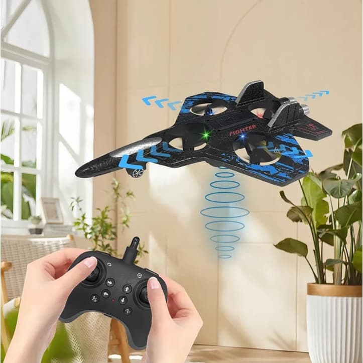 Brinquedo Avião Drone Infantil com Controle Remoto – Resistente e Fácil de Usar linha premium！