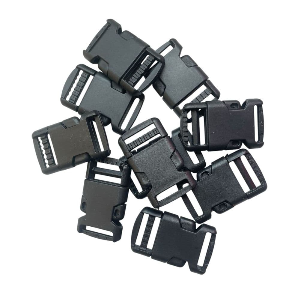 1000 Un Fecho Engate Rápido P/ Bolsa E Mochila Plástico 20mm