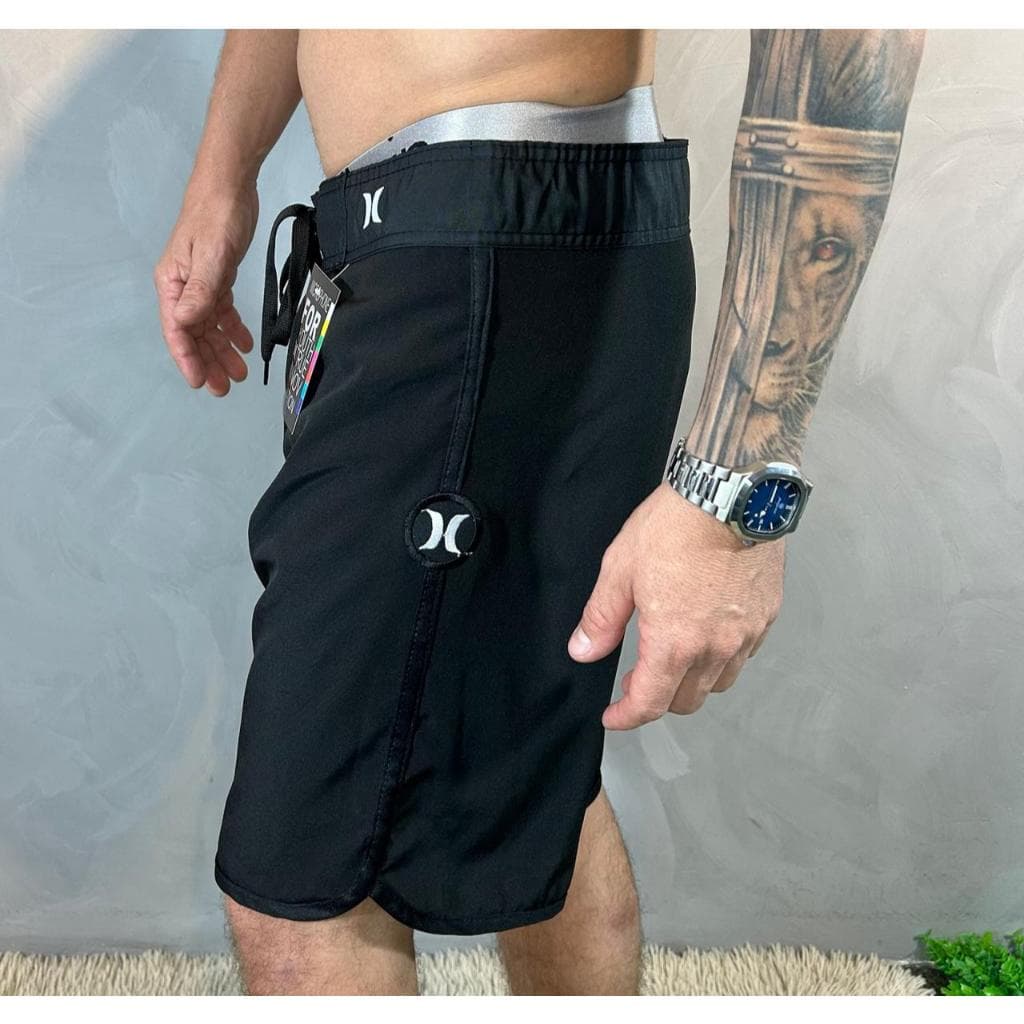 Bermuda Surf Corrida Passeio Praia Academia Ar Livre Fitness Elastano Kit Academia Promoção