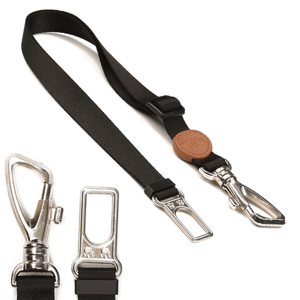 Cinto De Segurança Pet Premium Toh Adaptador Carro Universal Para Cães E Gatos 45 A 70cm
