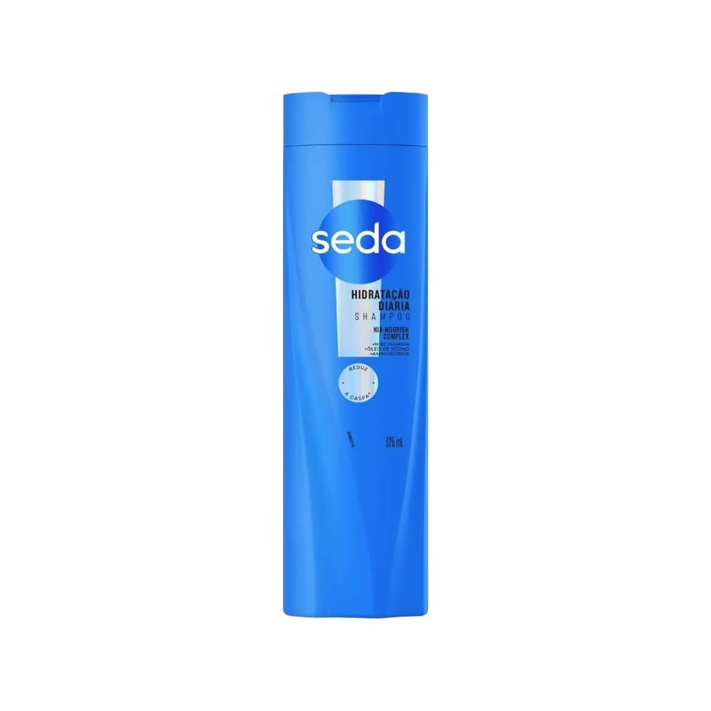 Shampoo Anticaspa Seda Hidratação Diária 325ml