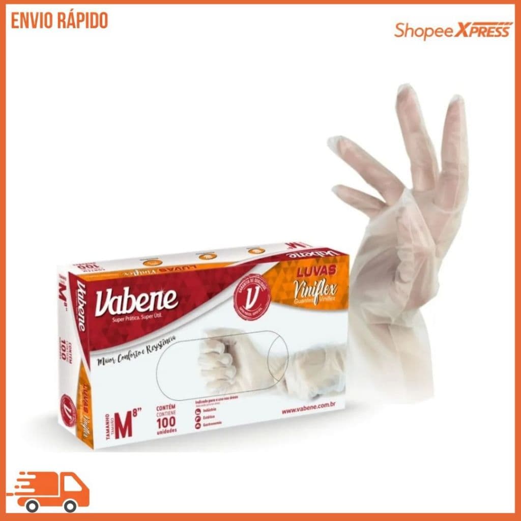 CAIXA DE LUVAS VINIFLEX PRETA COM 100