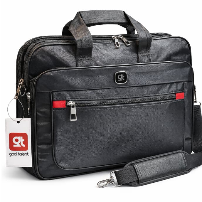 Bolsa Pasta Notebook Grande Nylon Masculino Maleta Executiva