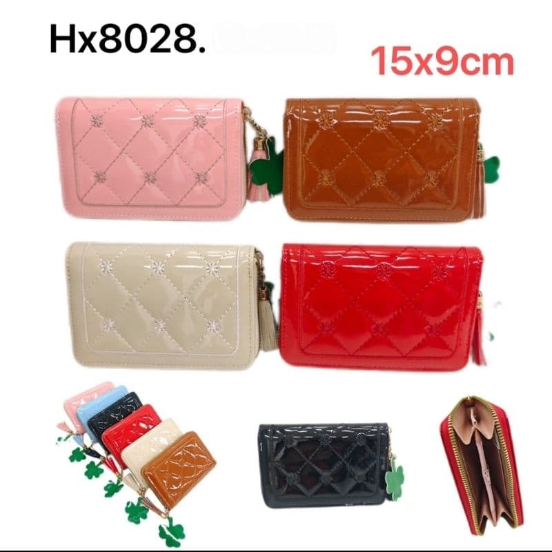 Novo com margarida Carteira feminina estampada 8028