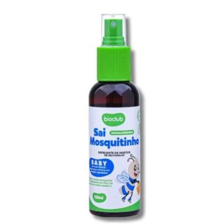 Repelente Natural Infantil Sai Mosquitinho 120ml - Bioclub