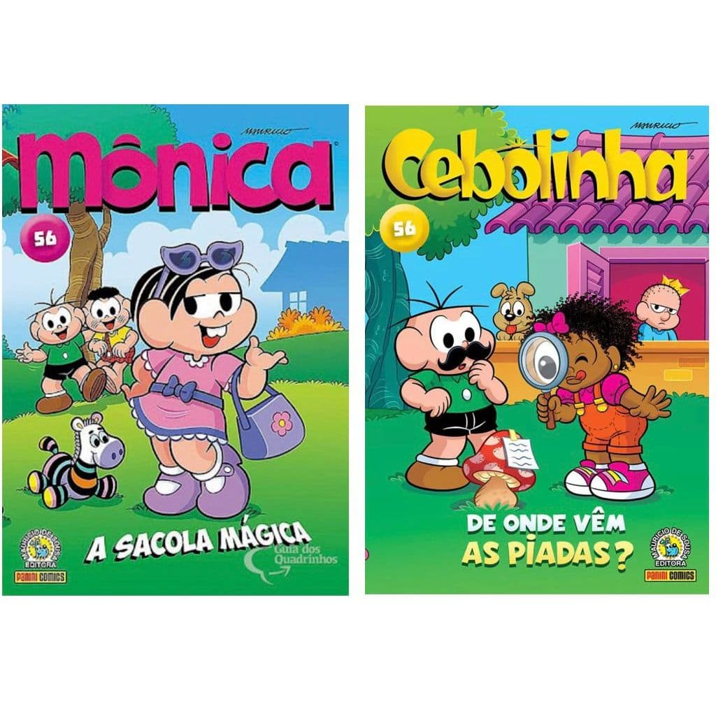 Gibi Turma Da Mônica Com 2 Capas Diferentes (novo)