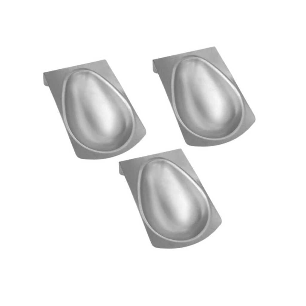 Kit Forma Ovos De Páscoa 150gr  3 Peças Alumínio Roldan