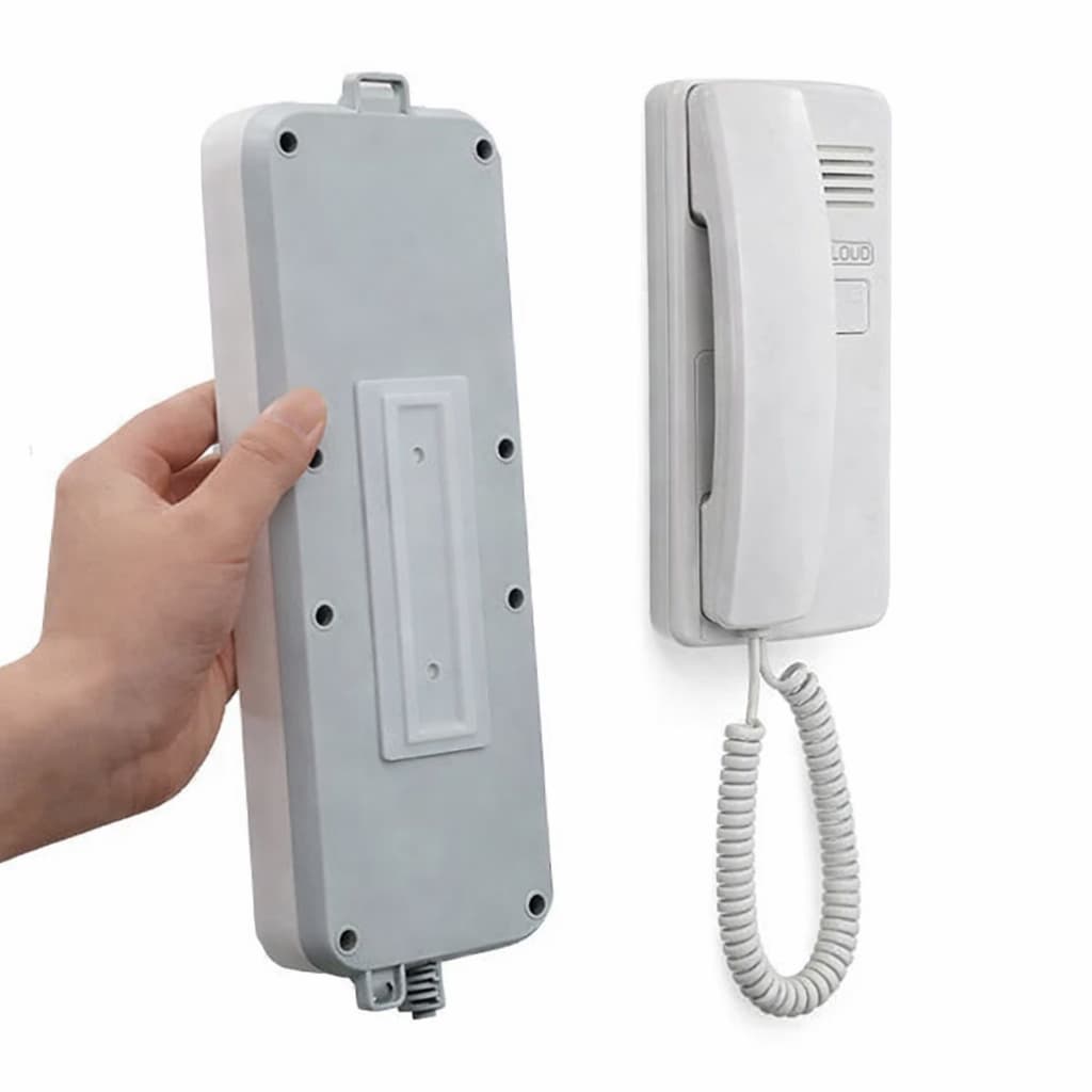 Suporte De Parede Para Interfone Extensão Elétrica Com Dupla Face