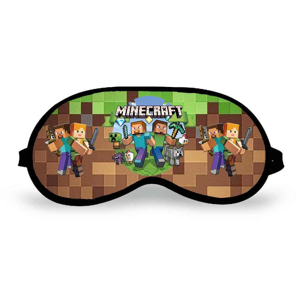 Mascara de Dormir ou Tapa olhos Minecraft