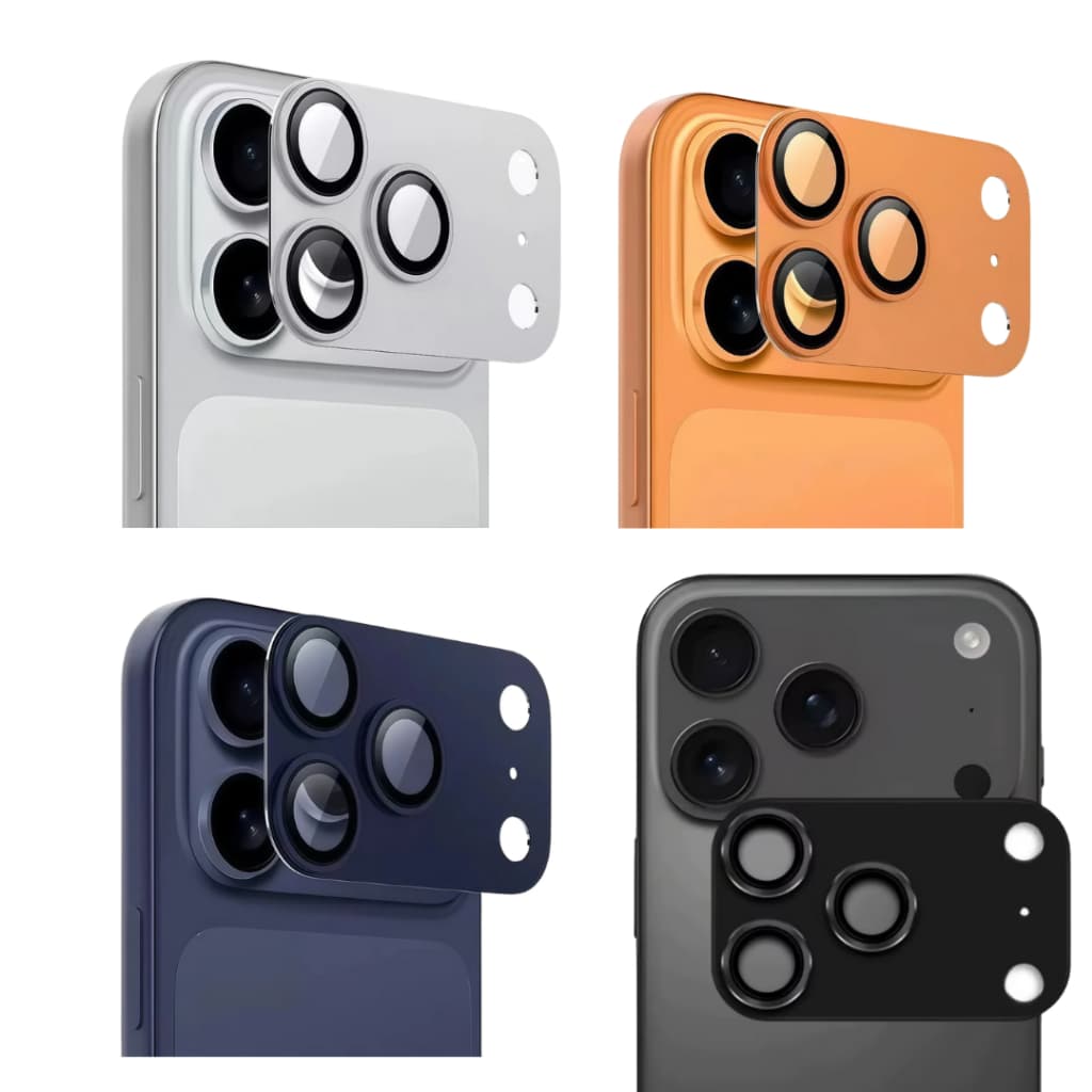 Película Protetora de lente de câmera Inteira para iPhone 17 Pro / iPhone 17 Pro Max