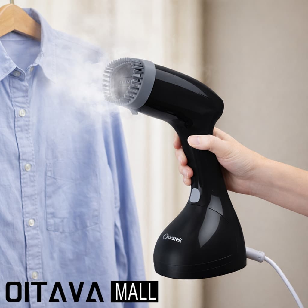 Passadeira a Vapor Portátil 1200W Antivazamento 265ml Vertical/Horizontal Aquecimento Rápido