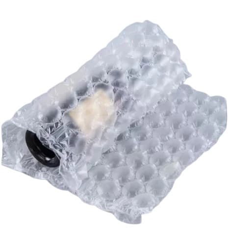 Kit 10 Plástico Bolha de Ar Cheio Inflado Comeia 25x33 40 Micras para segurança na embalagem para produtos Frágeis