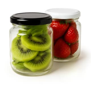 Kit Potes De Vidros 240ml Belem para Geleias Doces Conservas Tampas Metálicas Lacres