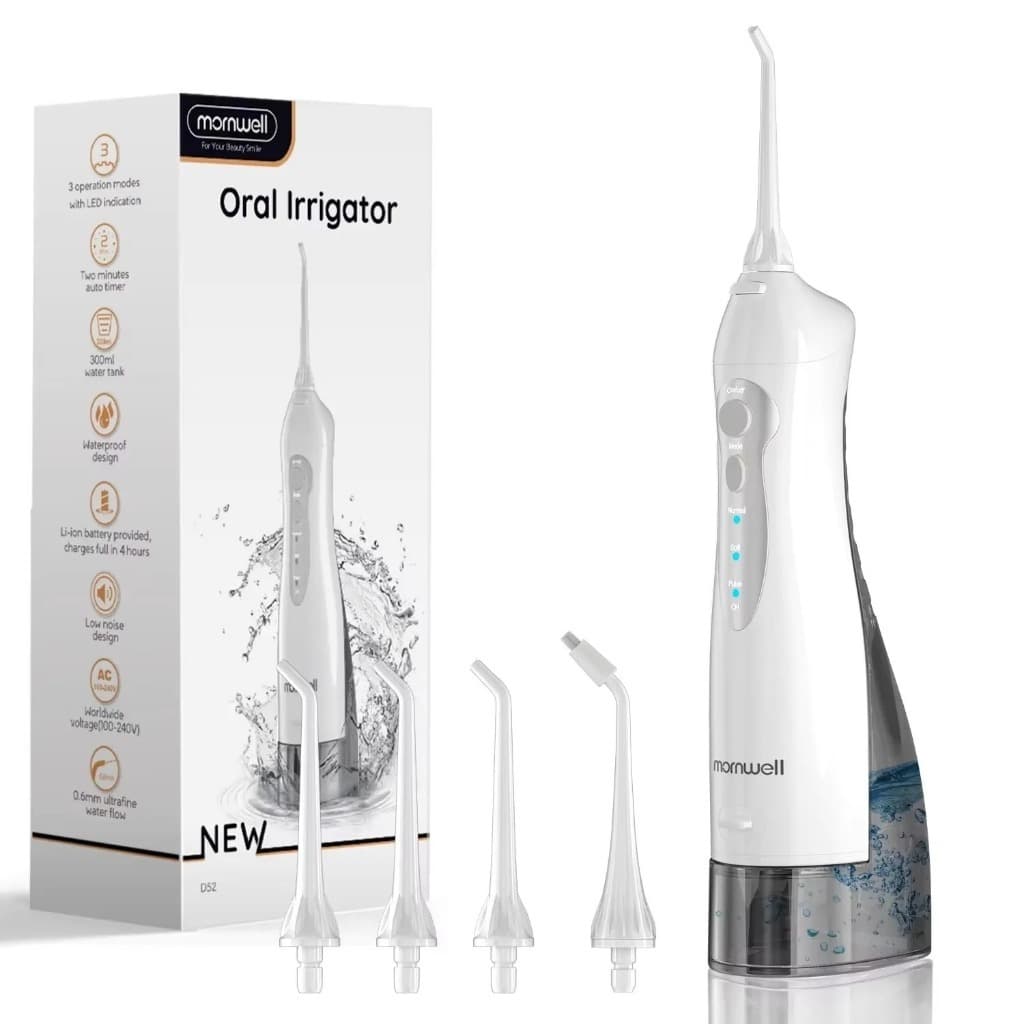 Irrigador Oral Mornwell D52 - F29 Portátil 300ml