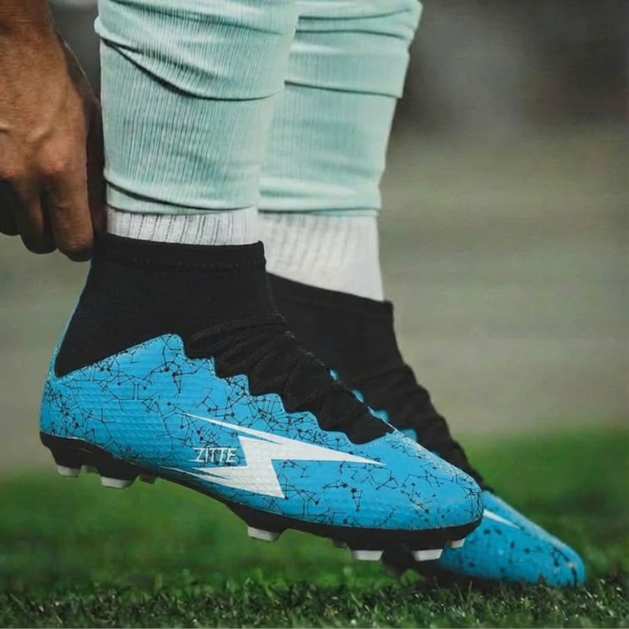 chuteira zitte campo original cano alto botinha