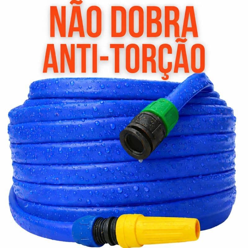 Mangueira de Jardim Anti-Torção e Anti-Dobras - 50 Metros