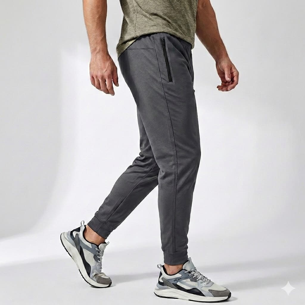 Calça Jogger Masculina Poliamida Premium Treino Academia e Casual Com Elastano