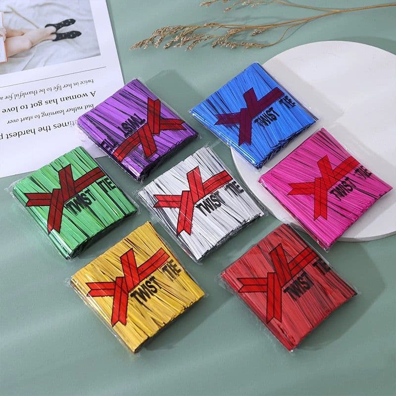 Fecho Prático Metalizado Aramado 10cm