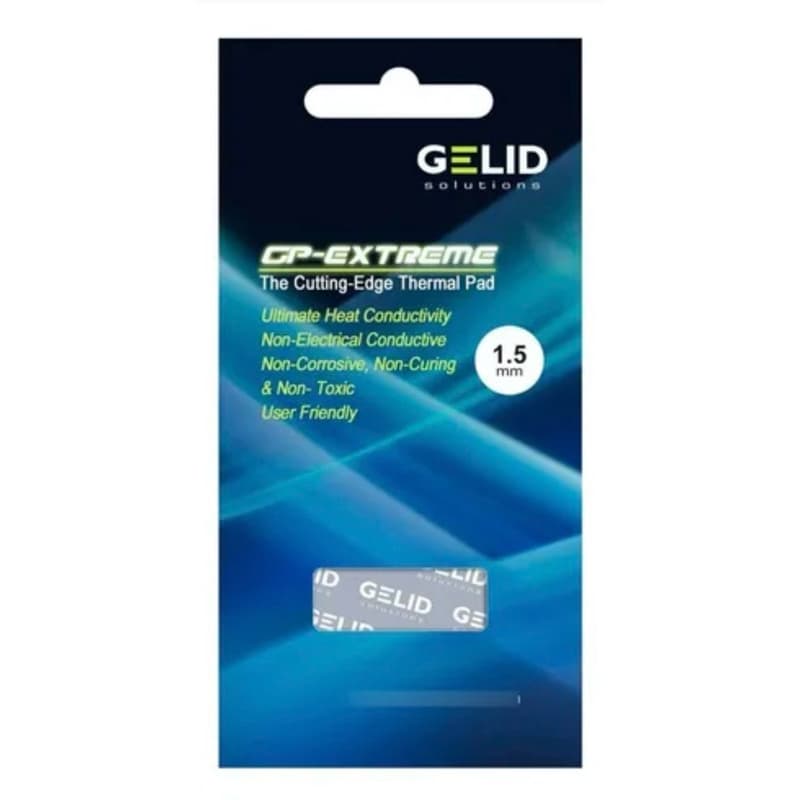 Thermal Pad Gelid Gp-Extreme 80mm X 40mm 1.5mm - 15W/mk, Ps3, Ps4, Notebooks e  Placas de video