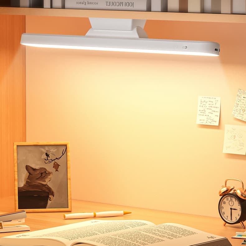 Lâmpada Magnética Plegável | Luz de Estudo Anti-Fadiga | Recarregável via USB