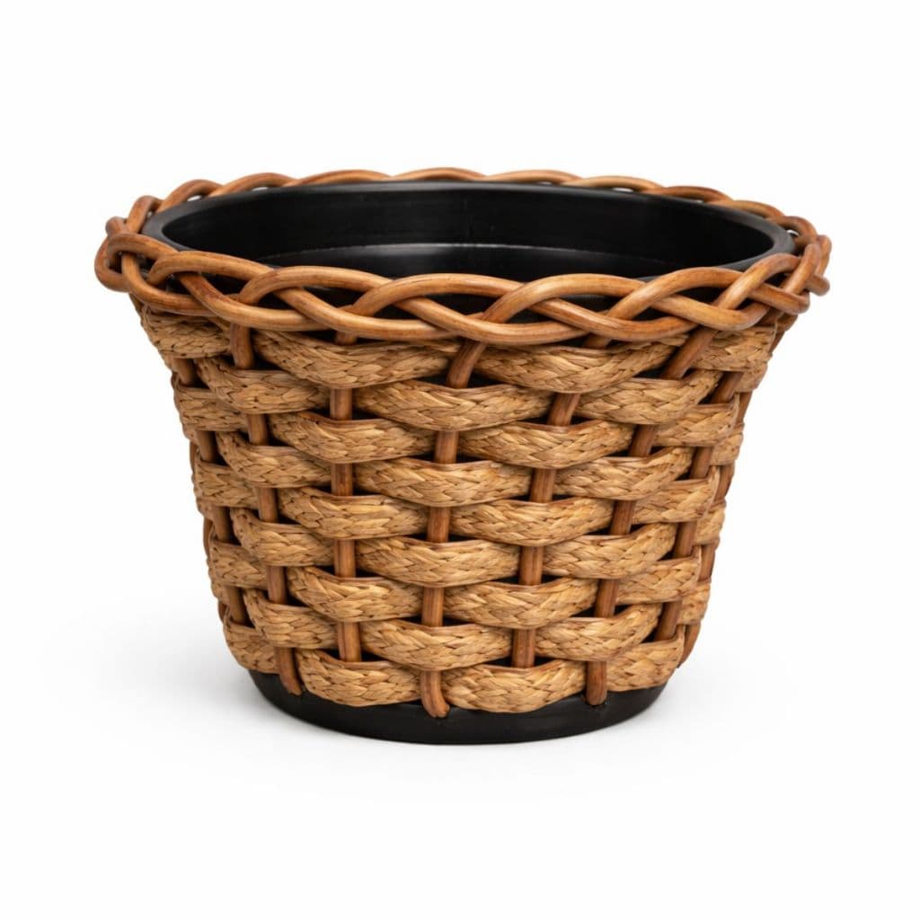 vaso trançado cachepot - médio