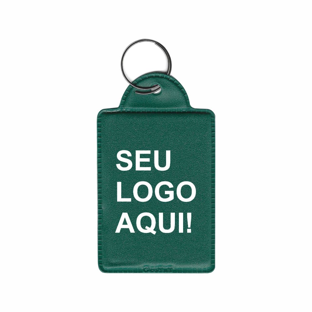 Chaveiro Imobiliário personalizado sua logo 100 und PVC