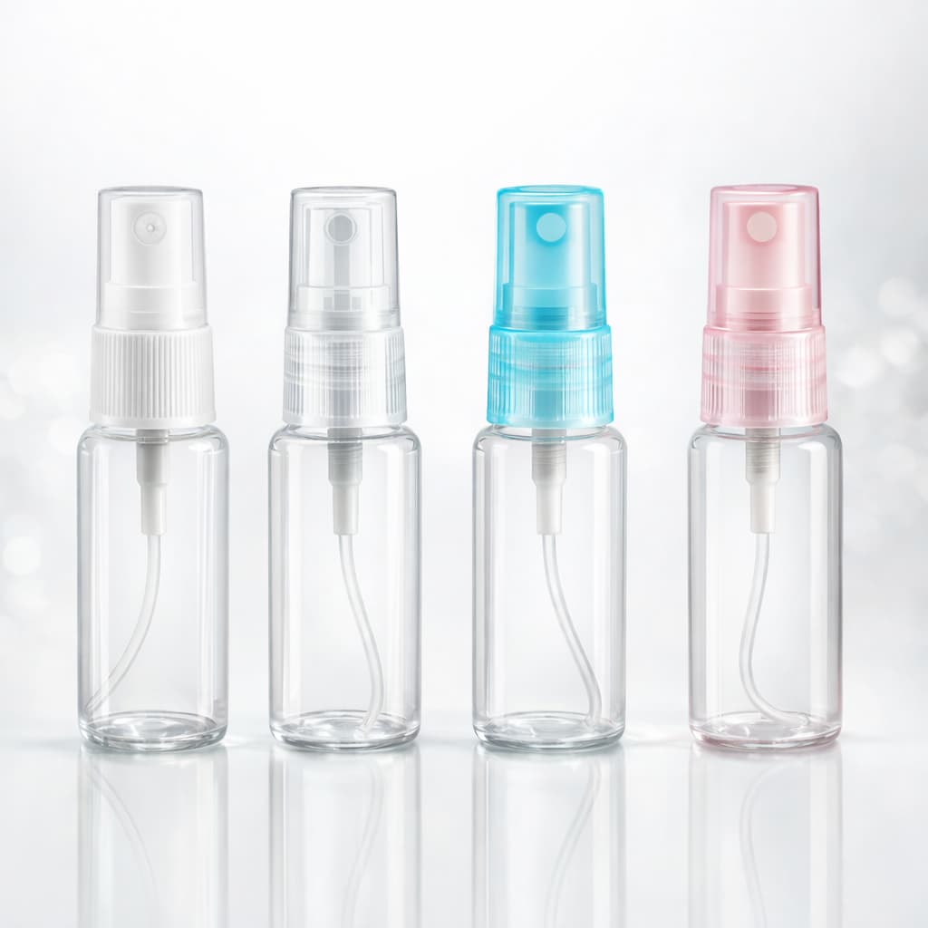 Kit 5 Provador Vidro 5ml Com Válvula Spray