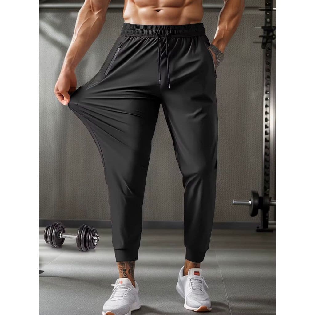 Calca Dry fit Masculina de Academia Confortável Flexível Com Elastano Secagem Rápida de Promoção Para Atividades Físic