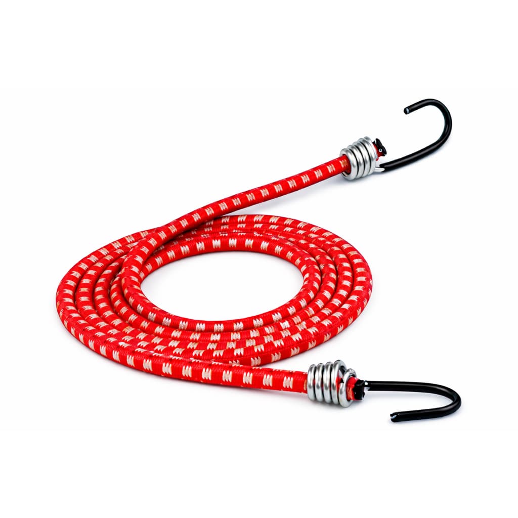 Elástico Bagageiro Moto Reforçado Gancho Aço com Borracha – Amarra Capacete Cargas