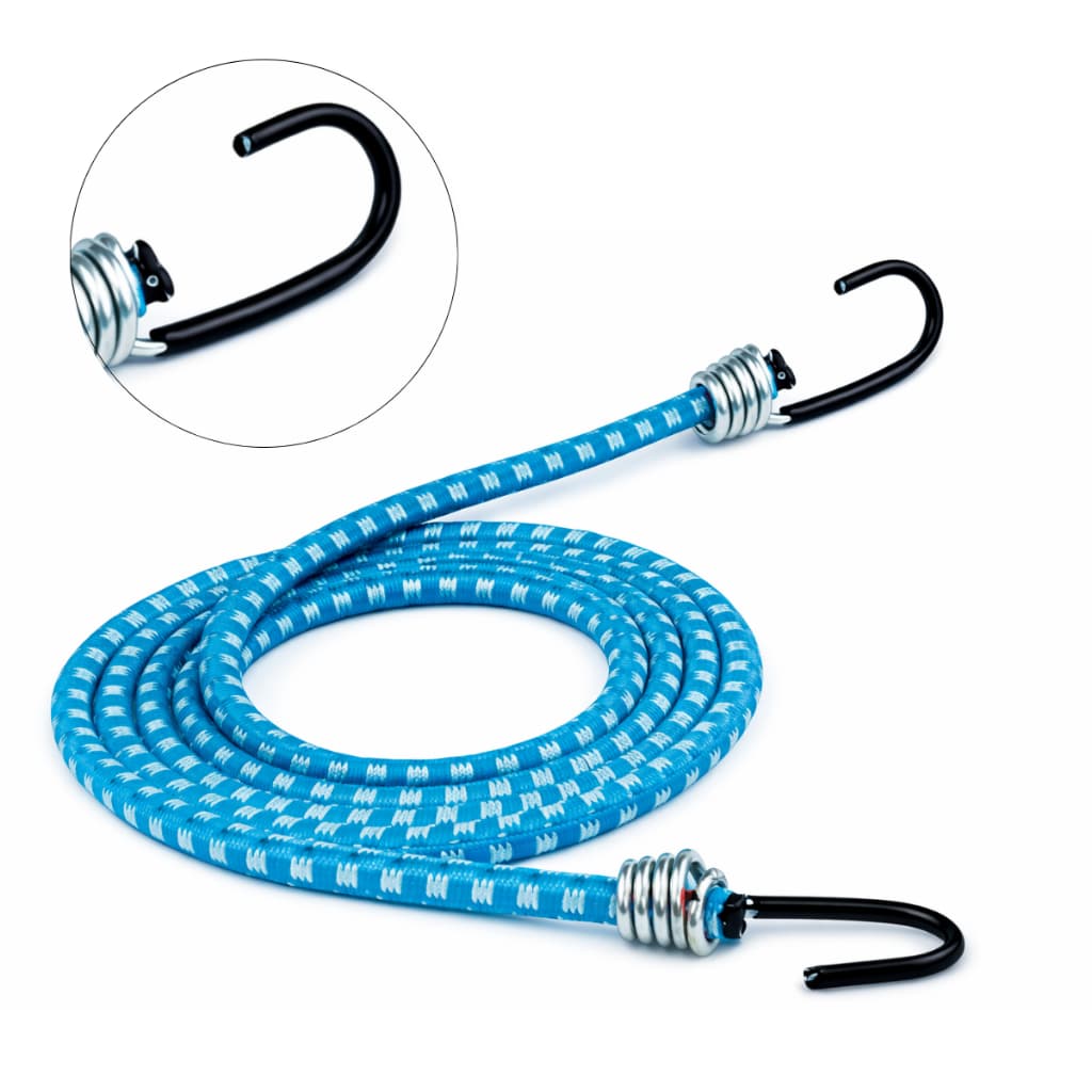 Elástico Bagageiro para Moto com Gancho em Aço Revestido – Amarra Capacete e Cargas