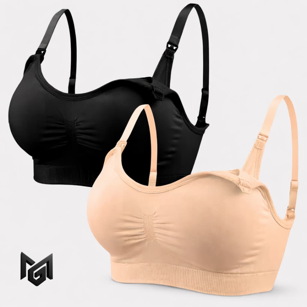 Sutiã Amamentação Bojo Removível Reforçado Maternidade Soutien