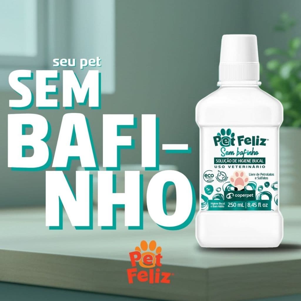 Acabe Com o Mal Hálito Do Seu Pet | Solução Bucal  Sem Bafinho Pet Feliz |