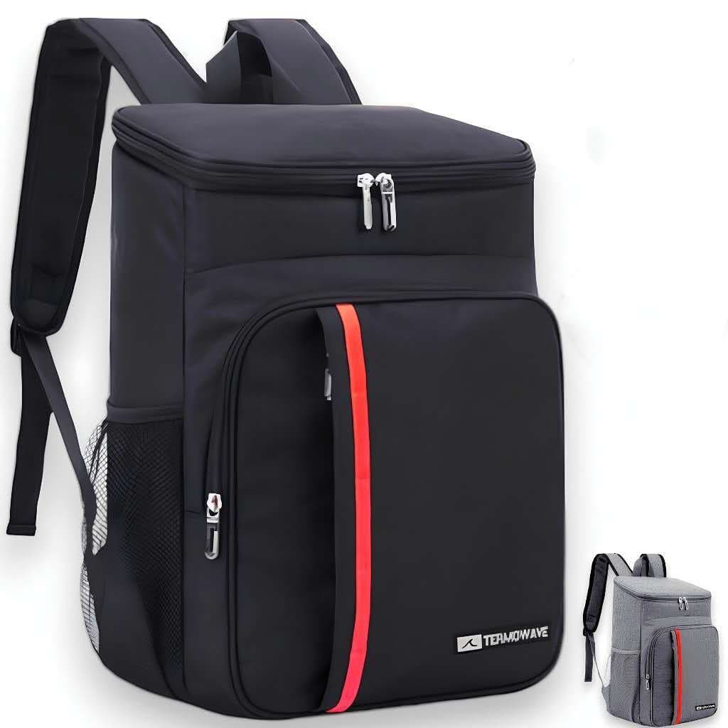 Mochila Térmica Cooler Capacidade 23L Impermeável Portátil Piquenique Quente Frio