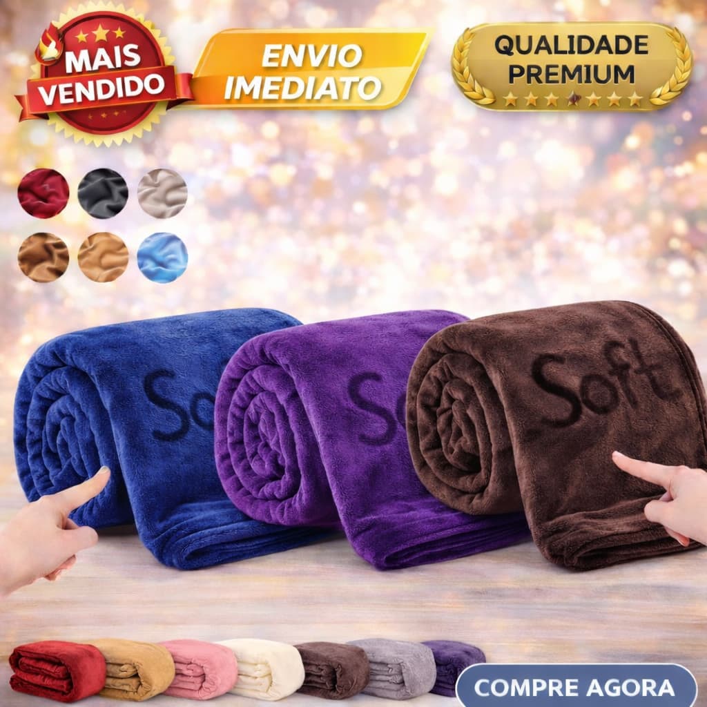 Manta Casal Soft Antialérgica 2,00x1,80 Mt