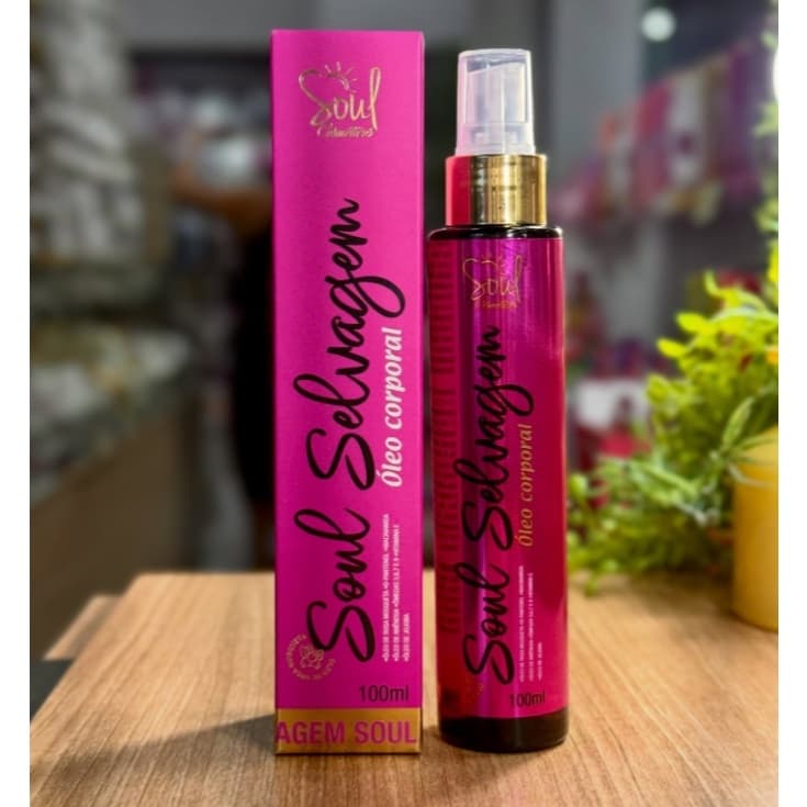 Óleo SOUL Clareador De Virilha e Axila Selvagem Óleo Hidratante Corporal Multifuncional 100ml 3 em 1