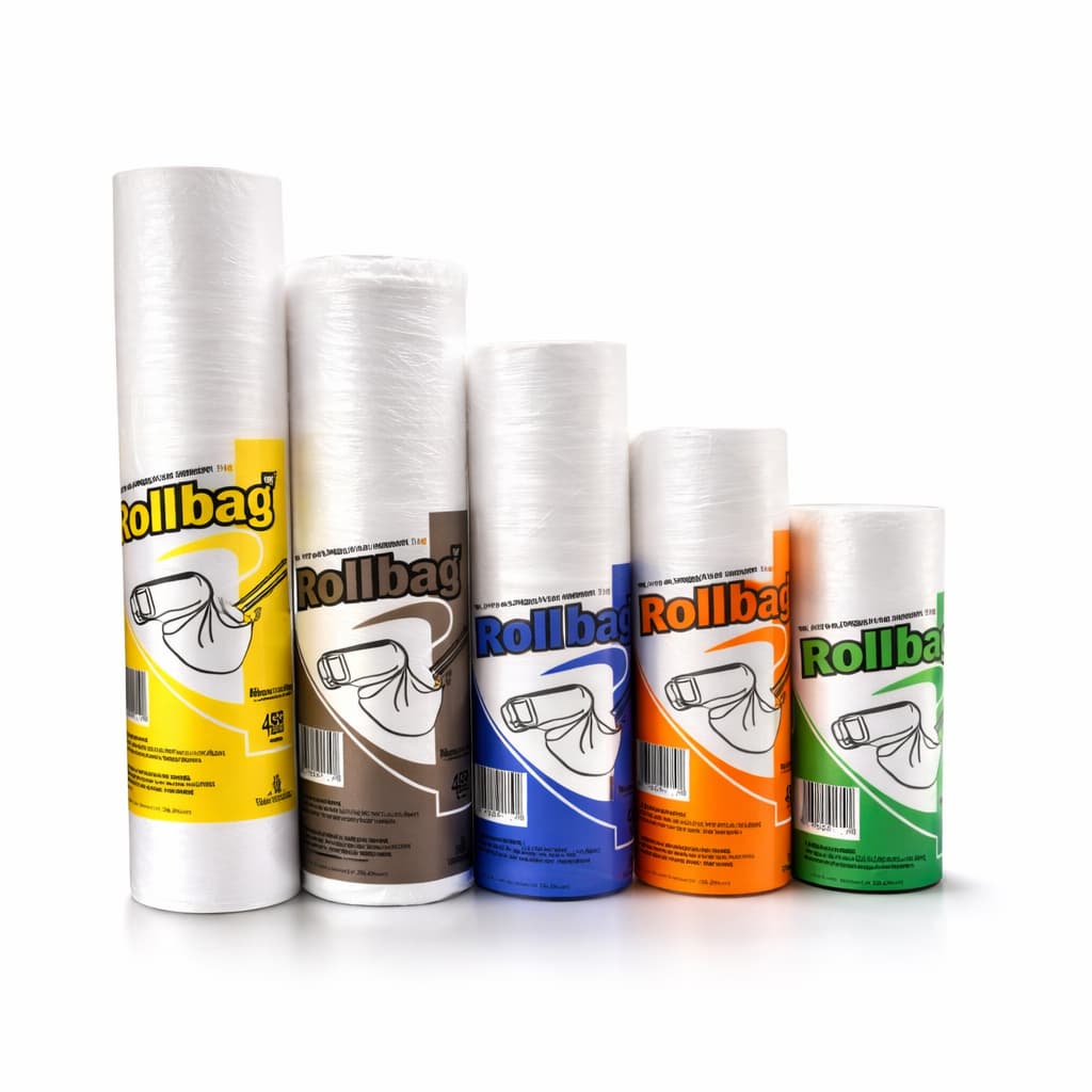 Bobina Plástica Picotada Transparente