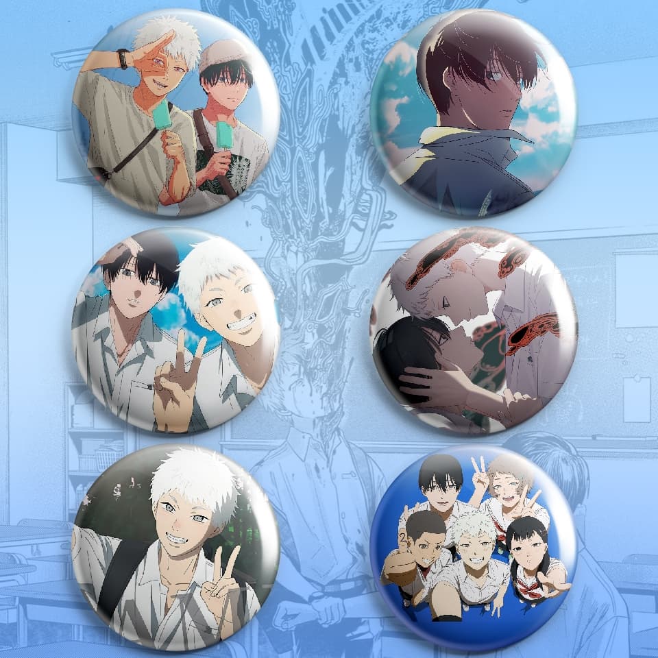 Botton Broche Anime O Verão em que Hikaru Morreu The Summer Hikaru Died