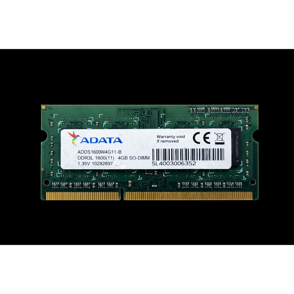 Memoria Ram Notebook Ddr3l 4gb 1600mhz Seminovo