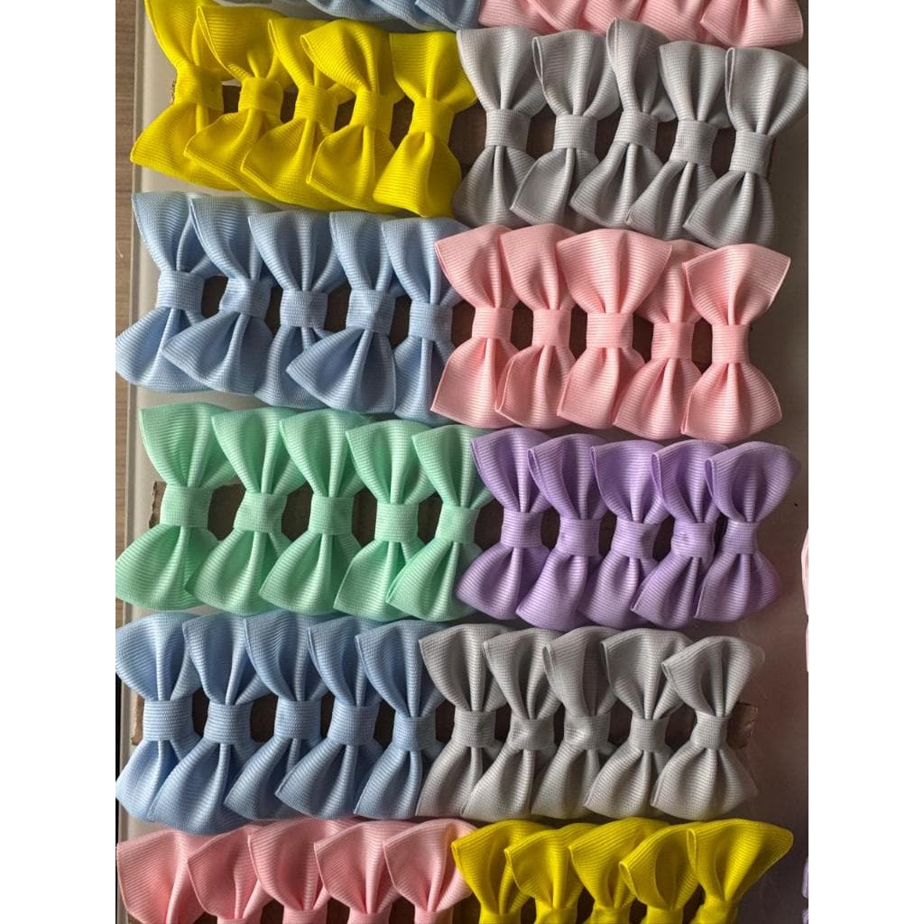 Kit 30 Lacinhos de Cabelo Bico Pato Feminino Infantil Baby Acessorios Kids